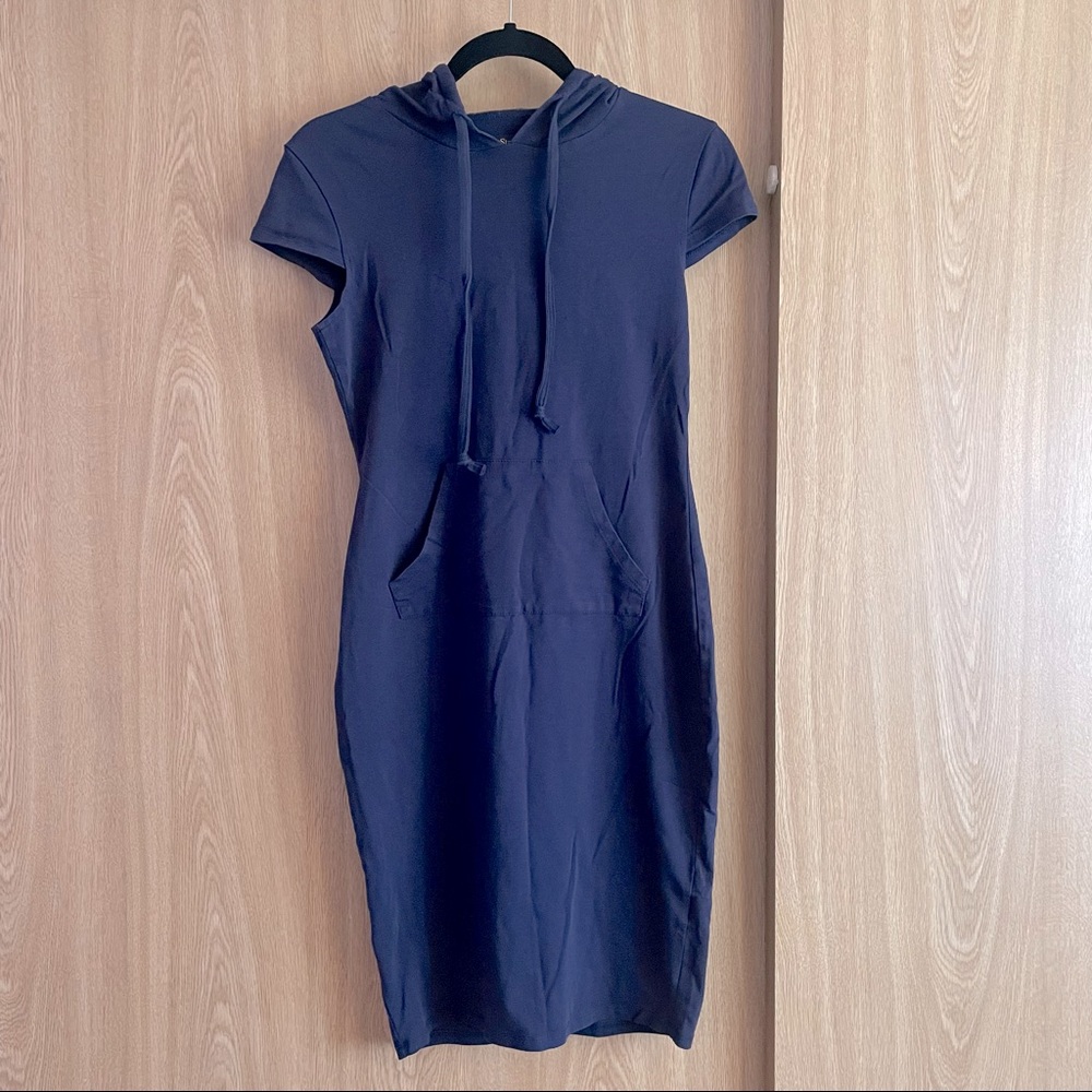 Sleeveless Hoodie Dress